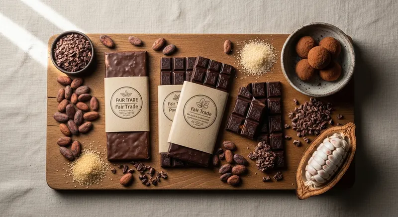 fair trade chocolate - promotional merchandise