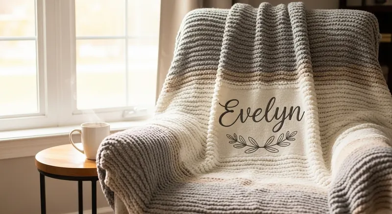 personalised blanket - promotional merchandise